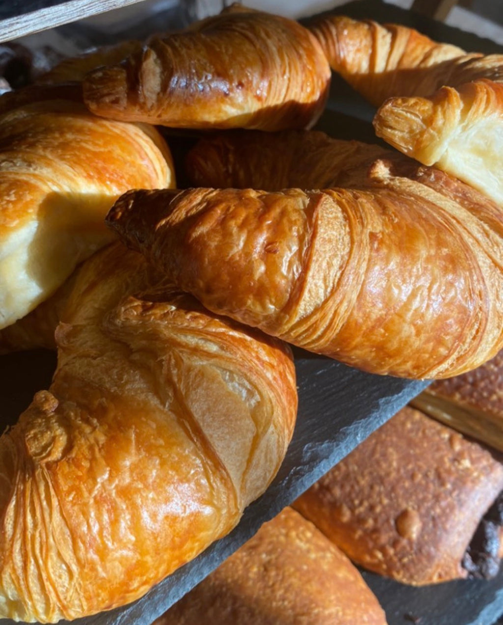 4 Freshly Baked Croissants