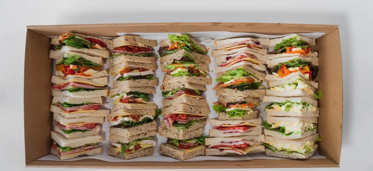 Selection of 6 sandwiches